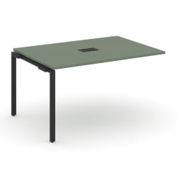 Проходной наборный элемент переговорного стола CОНCЕПТ CН.НПРГ-012 Кобо Черный / CONCEPT CN.NPRG-012