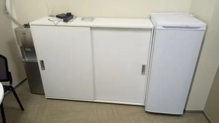 Тумба-купе высокая для рабочего модуля Дека 9.03.145 Белый / Deka