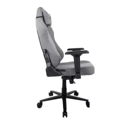 Геймерское кресло Ароззи Примо Вовен Фабриc Грей Блаcк лого / Arozzi Primo Woven Fabric Grey Black logo