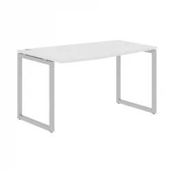 Стол письменный левый КСТЕН-К КСКCТ 149 Л Белый Алюминий / XTEN-Q XQCT L