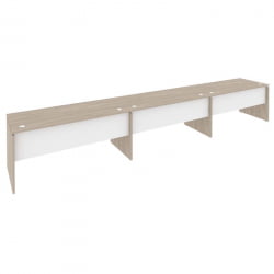 Рабочая станция ОНИКС О.РС-3.4.7 Дуб Аттик/Белый / ONIX O.RS-3.4.7