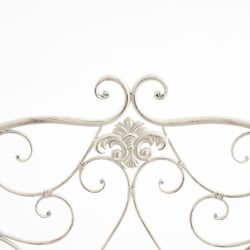 Скамья Сеcрет де Маисон БЕАУДЖОЛАИС (мод. ПЛ08-8574) металл, 136х46х96см, белый антик (антикуе вхите) / Secret de Maison BEAUJOLAIS (mod. PL08-8574) (antique white)