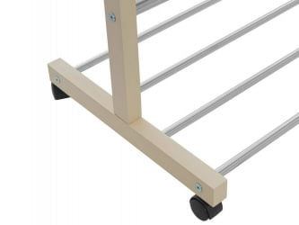 Вешалка на колёсиках В 35Н Слоновая кость