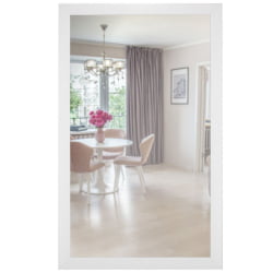 Зеркало в прихожую БеаутйСтйле 11 Белый / BeautyStyle