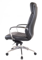 Кресло для руководителя Еверпроф Пресидент Экожа Черный / Everprof President