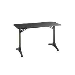 Стол для геймеров ЛУМИ ГМД03-1 c подсветкой Блаcк / LUMI GMD03-1 c Black