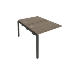 Проходной наборный элемент рабочей станции Метал Сйстем Б.ПРС-СП-2.1 Вяз/Антрацит / Metal System