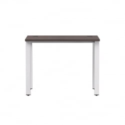 Стол прямой на металлокаркасе, опоры 90 гр Еверпроф ЕВО 254С005 Дуб Пасадена Белый / Everprof EVO 254S005