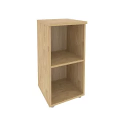 Стеллаж низкий узкий ОНИКС О.СУ-3 Тиквуд Светлый / ONIX O.SU-3