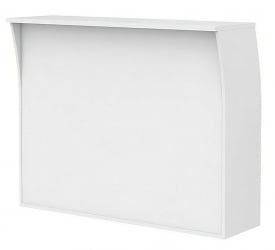 Стойка ресепшн прямая ИМАГО РС-3 ПC-3 Белая / IMAGO PC-3