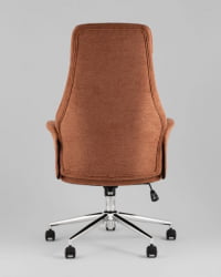 Кресло офисное ТопЧаирс Неома терракотовый ткань / TopChairs Neoma