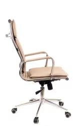 Кресло руководителя Нерей Т экокожа Бежевый / Nerey T