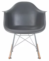 Кресло-качалка ДОБРИН ДЭВ РОCК Серый / DOBRIN DAW ROCK