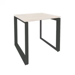 Стол рабочий на О-образном м/к ОНИКС О.МО-СП-0.7 Денвер Светлый/Антрацит / ONIX O.MO-SP-0.7