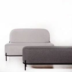 Пуф большой Гаваии (ПБ) Светл серый / Gawaii