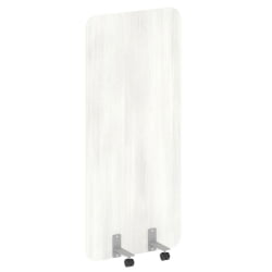 Перегородка на металлических опорах, на роликах Р-лине ДП.Р-80-180 Снежная Патина / R-line DP.R-80-180