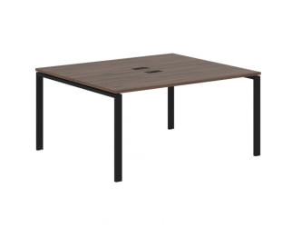 Бенч-система ЕДИС ЕУВСТ 1513 Дуб Денвер темный Черный / EDIS EUWST