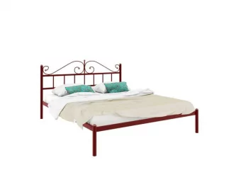 Кровать 140 на 190 Диана 1400х1900 Красная