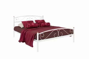 Кровать 120 на 190 Вероника Плус 1200х1900 Синяя / Plus