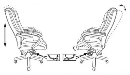 Кресло руководителя Бюрократ Т-9925ВАЛНУТ Светло-коричневый / T-9925WALNUT