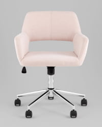 Стул офисный РОСС рогожка светло-розовый / ROSS