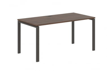 Стол письменный ЕДИС ЕУСТ 1580 Дуб Денвер темный Мокко / EDIS EUST