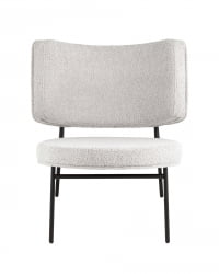 Кресло Дистриcт Лоунге букле Светло-серый / District Lounge