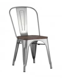 Стул Толикс Воод 850 Серебристый / Tolix Wood