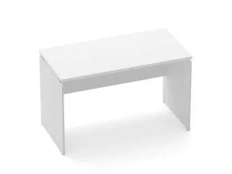 Стол прямой Дека ЛДСП каркас 75.06.14 Белый / Deka