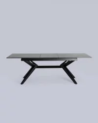 Обеденный стол раскладной Олимпия 180-230 Темная керамика