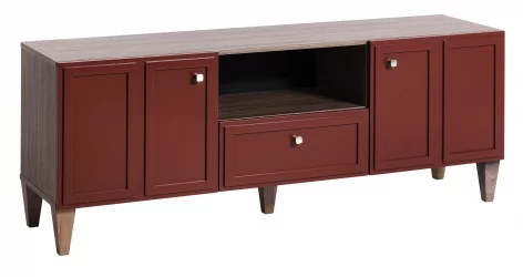 ТВ тумба Нортон (ТВ) Кармин / Norton