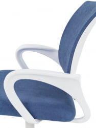 Детское кресло CХАИРМАН ТИН (КИДС) 103 белый пластик БАРНИ (БАРНИ) Морской / CHAIRMAN (KIDS) (BARNI)