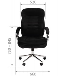 Кресло руководителя CHAIRMAN ДОМ (Хоме) 795 Черный / (Home)
