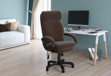 Кресло руководителя CХАИРМАН 505 НЕВ экокожа Серый / CHAIRMAN NEW