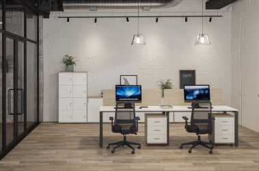 Мебель для офиса Сигма №8 Белый Дуб светлый / Sigma