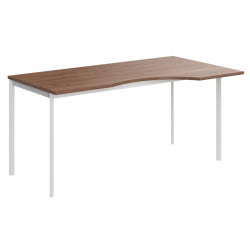 Стол эргономичный ИМАГО-С CА-1С(Л/Р) ясень шимо белый полуматовый / IMAGO-S CA-1S(L/R)