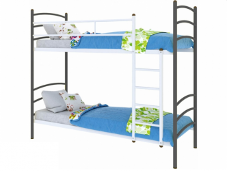 Кровать Милана Дуо 800х2000 Черная / Duo