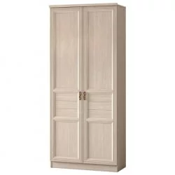 Шкаф для одежды двухдверный Лира 40 Дуб нортон светлый