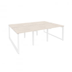 Рабочая станция на О-образном м/к ОНИКС О.МО-Д.РС-6.0.8 Белый Бриллиант / ONIX O.MO-D.RS-6.0.8