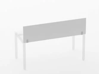 Офисная перегородка Дека 8.12.16 Белый (без крепления) / Deka