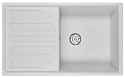 Кухонная мойка ГРАНУЛА 8601 Арктик / GRANULA