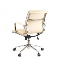 Кресло для персонала Нерей ЛБ Т Экокожа Бежевый / Nerey LB T