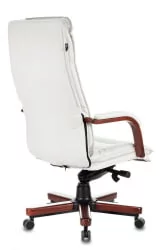 Кресло руководителя Бюрократ Т-9927ВАЛНУТ Слоновая кость / T-9927WALNUT