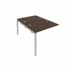 Проходной наборный элемент рабочей станции Метал Сйстем Б.ПРС-СП-2.1 Венге/Серый / Metal System