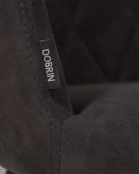 Стул обеденный ДОБРИН РОБЙ велюр Катаниа Еспрессо / DOBRIN ROBY Catania Espresso