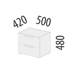 Тумбочка для детской Николь 901.07