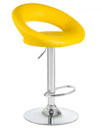 Стул барный ДОБРИН МИРА (желтый) 2 шт / DOBRIN MIRA