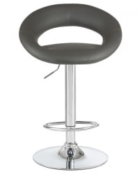 Стул барный ДОБРИН МИРА (серый) 2 шт / DOBRIN MIRA