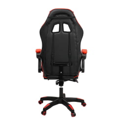 Кресло 088 цвет черный/красный с массажем 088-блаcк-ред-масс / 088-black-red-mass