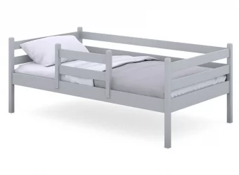 Кровать детская РооРоом ВК-1с Серая / RooRoom VK-1с